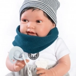 Antonio Juan Pipo Hair – realistische Babypuppe 42 cm mit weichem Körper