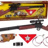 Cowboy-Set des Sheriffs – Gewehr und Revolver für Kinder