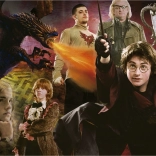 Educa Miniatur-Puzzle Harry Potter 1000 Teile