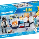 PLAYMOBIL Geschenkset: Wissenschaftler mit Robotern