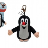 Maulwurf Plüschanhänger mit Karabiner 10 cm