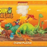 ART PUZZLE Dinosaurier – Rahmenpuzzle 48 Teile