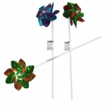 Bunter Kunststoff-Windrädchen 10 cm