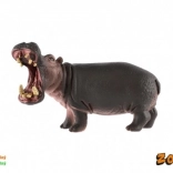 Nashorn Flusspferd Plastikfigur 11 cm