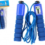 Blaues Springseil mit Zähler 280 cm