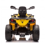 Kinder-Quad Can Am Outlander ATV Gelb