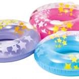 Aufblasbarer Schwimmring mit Sternen und Griffen 91 cm INTEX