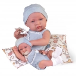 Realistische Babypuppe mit Ganzkörper-Vinyl 42 cm von ANTONIO JUAN