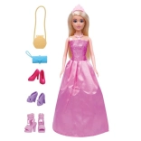 Puppe mit Kleidung für kreatives Spielen