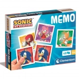 CLEMENTONI Memo-Spiel Sonic