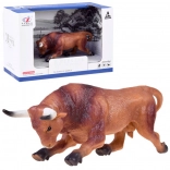 Figur Brauner Stier Serie Bauernhoftiere