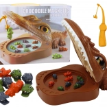 Magnetisches Angelspiel Krokodil – braun
