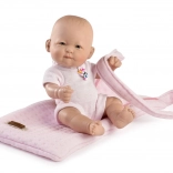 Realistische Babypuppe Guca mit Ganzkörper-Vinyl - 25 cm