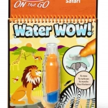 Safari Wasserfarben WaterWow Malbuch für Kinder