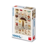 Dino Puzzle Pilze Collage 1000 Teile