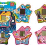 Taschen-Elektronikspiel Tetris – rosa Stern