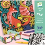 Fantastischer Wald mit 3D-Effekt von Djeco