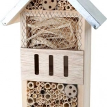 Kleines Holz-Insektenhotel City