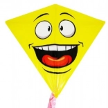 Flugdrachen Smiley Kunststoff 68 × 73 cm