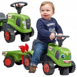 Rutschfahrzeug Traktor BABY CLAAS mit Anhänger und Zubehör