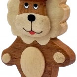 Holzmagnet Löwe – handgefertigte Dekoration 2Kids Toys