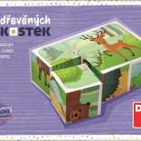 Dino Holzklötze Waldtiere