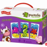 Far Far Land Puzzle Trio-Set