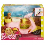 Barbie Motorroller mit Hündchen