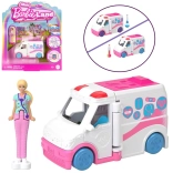 Mini Barbie Land – Krankenwagen mit Minipuppe