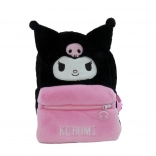 Plüschrucksack mit Kuromi-Motiv