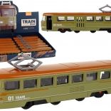 Friktionsgrüner Metallzug