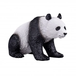 große Pandafigur aus robustem Kunststoff