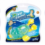 Tauch-Ente mit Wasserlicht