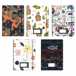 Heft Oxybook A5 40 Blätter mit bunten Motiven