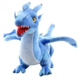 Plüsch-Drache blau 36 cm, umweltfreundlich