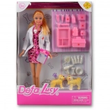 Puppe Lucy Tierärztin rosa