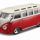 Bburago plus Volkswagen Van Samba rot