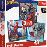 Puzzle 3-in-1 Spider-Man Spinnen-Freunde