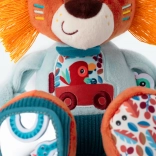 Textilspielzeug mit Aktivitäten Löwe Jack