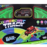 Bahn mit batteriebetriebenem Auto