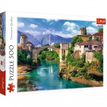 Puzzle mit 500 Teilen – Alte Brücke in Mostar, Bosnien und Herzegowina – Trefl