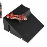 Finger-Skateboard mit Rampe – Kunststoff-Fingerboard mit verschraubbaren Teilen