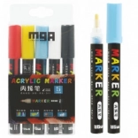 Acrylstifte leuchten im Dunkeln