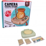 Töpferscheibe mit Set für Kinder