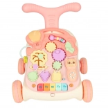 Interaktiver Lauflernwagen und Lerntisch 3-in-1