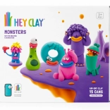 Hey Clay Monsters – Set aus Schaumknete für Kinder
