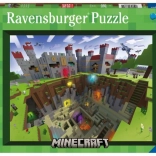Ravensburger Puzzle Minecraft Cutaway 300 Teile