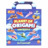 Origami-Flugzeuge für Kinder