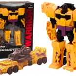 Transformierender Robotertank 2in1 X-Warrior Gelb