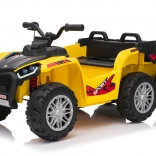 Gelbes sportliches Kinder-Quad TX ATV